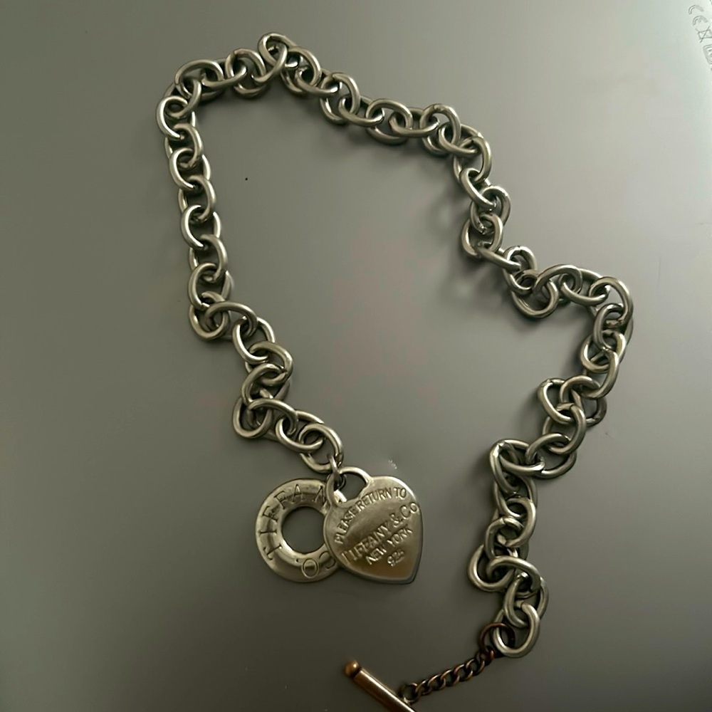 Tiffany & Co. Heart Tag Toggle Necklace
